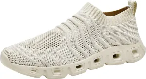 2025 New Men's Hollow Flying Woven Lightweight Breathable Comfortable Decompression Fashion Sneaker Booties for Men