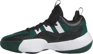 adidas Basketball Shoes, Collegiate Green Core Black Cloud White, 7.5 US Unisex Big Kid