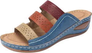 Arch Support Flats for Women Dressy Orthopedic Dress Shoes Women White Low Heel Sandals for Women Dressy Comfortable Black Cute Sandals Brown Sandals Women Womens Sandal Heels