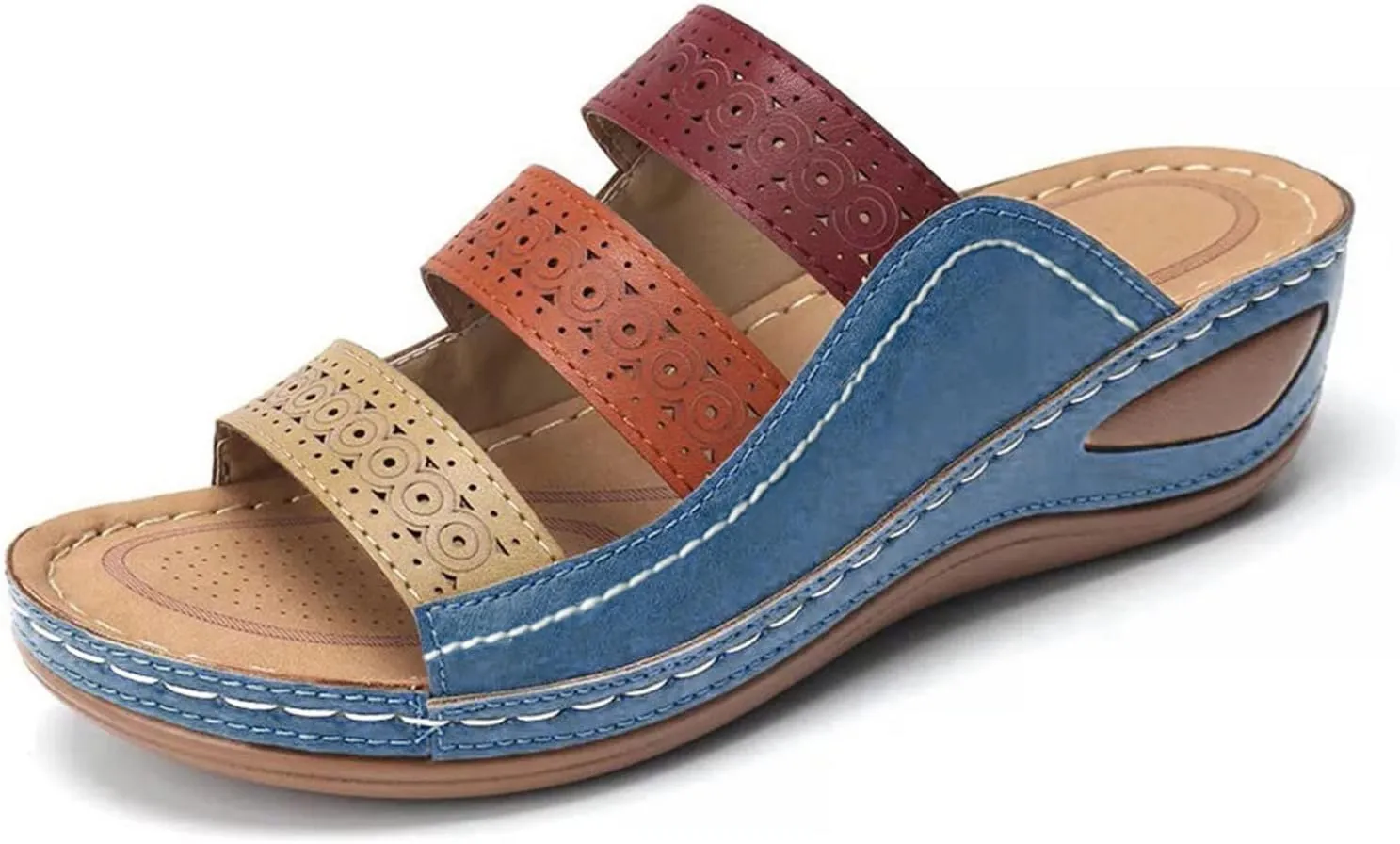 Arch Support Flats for Women Dressy Orthopedic Dress Shoes Women White Low Heel Sandals for Women Dressy Comfortable Black Cute Sandals Brown Sandals Women Womens Sandal Heels