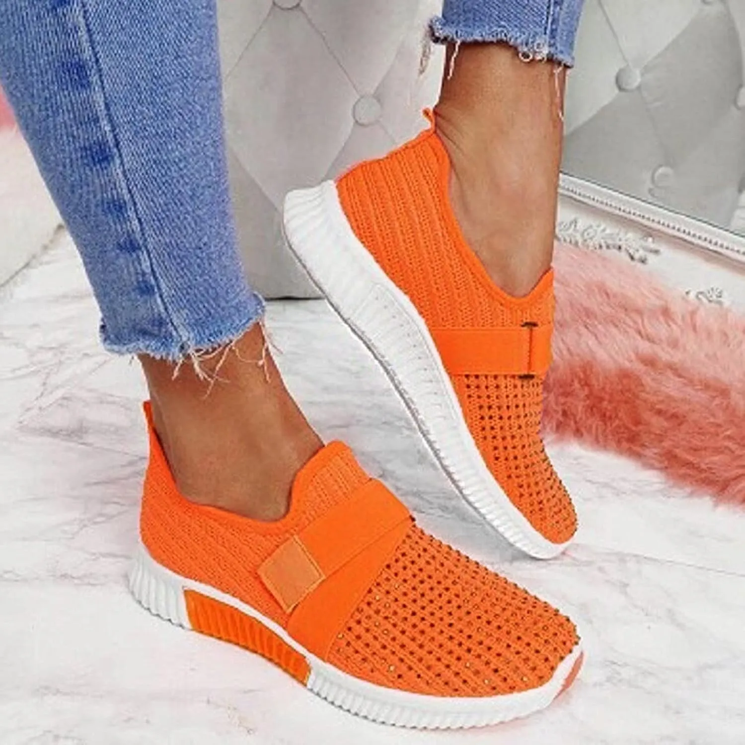 Black Platform Sneakers for Women Dressy Zapatos Antiderrapantes De Mujer Tipo Crucero Sneakers Women Wide Feet Black Casual Sneakers Women Womens Shoes Slip On Mules