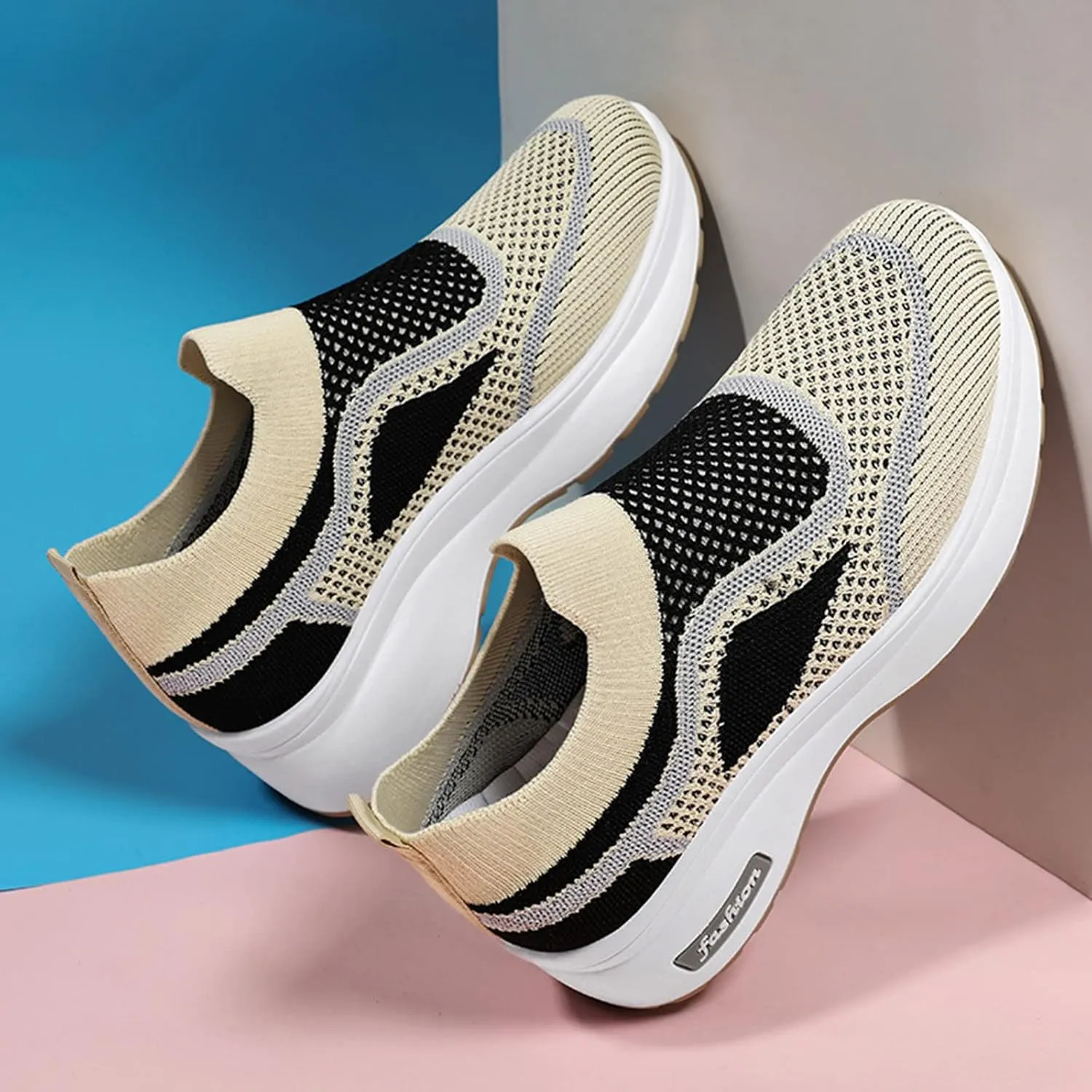 Black Slip Ons Women Sneakers Zapatos para Trabajo De Mujer Black Shoes Women Dressy Flats Womens Sneakers Size 6.5 Wide Women Work Shoes Slip On Non Slip Black Size 10 Wide Width