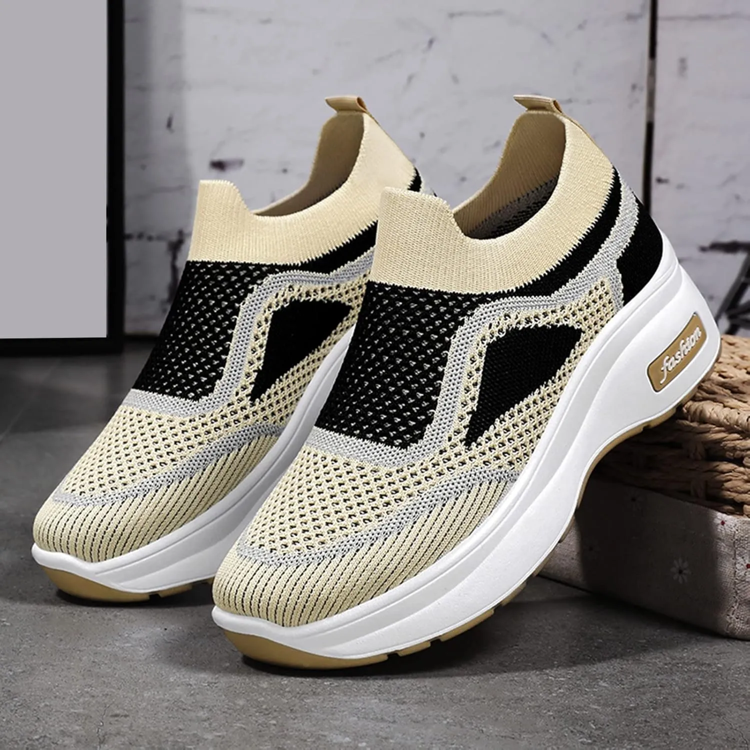 Black Slip Ons Women Sneakers Zapatos para Trabajo De Mujer Black Shoes Women Dressy Flats Womens Sneakers Size 6.5 Wide Women Work Shoes Slip On Non Slip Black Size 10 Wide Width