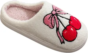 Christmas Cotton Slippers For Men And Women Party Supplies Men And Women Home Slippers Cozy Indoor Outdoor