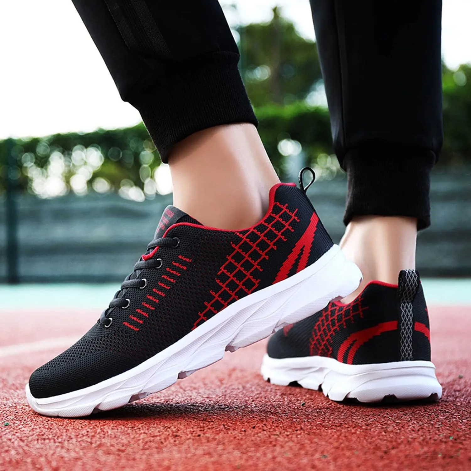 Comfortable Fashion Shoes Lace-up Men's Sports Breathable Lightweight Running Sneaker for Men