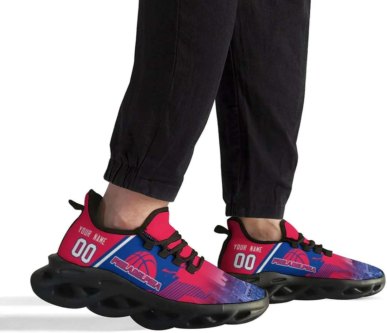 Custom Basketball Shoes Flex Control Sneakers Breathable Lightweight Fashion Sports Workout Shoes Personized for Men