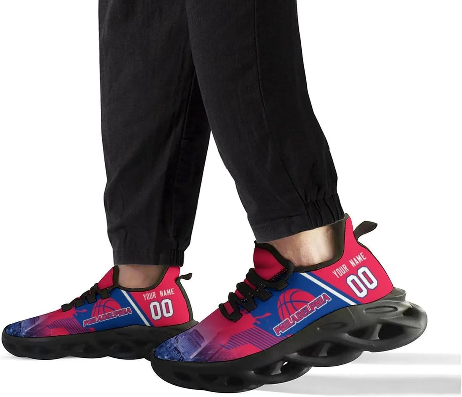 Custom Basketball Shoes Flex Control Sneakers Breathable Lightweight Fashion Sports Workout Shoes Personized for Men