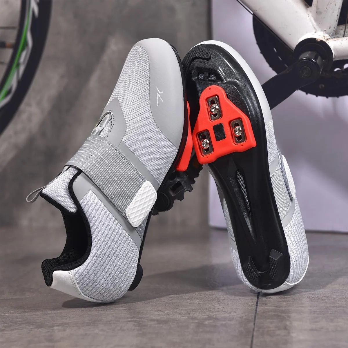 Cycling Shoes for Men and Women Road Bike Compatible with Peloton Pre-Installed with Delta Cleats Bicycle Riding Footwear Shoes