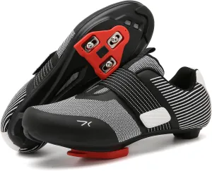 Cycling Shoes for Men and Women Road Bike Compatible with Peloton Pre-Installed with Delta Cleats Bicycle Riding Footwear Shoes