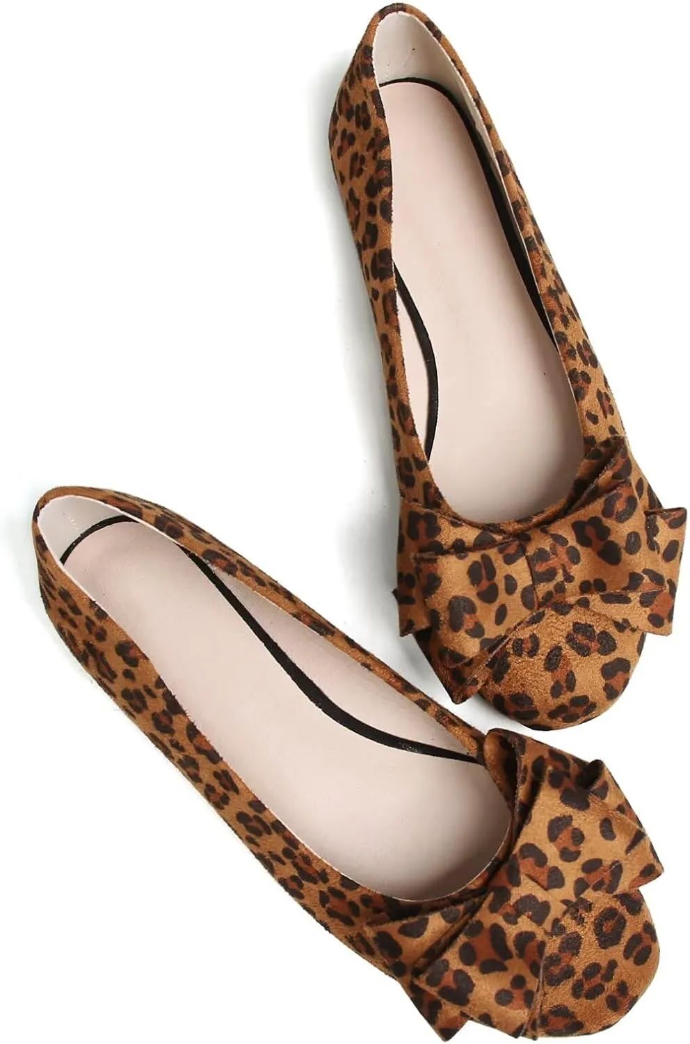 Dear Time Women's Casual Business Ballet Closed Round Toe Flats Slip On Soft Comfy Office Shoes Non Slip for Work Driving Loafers Shoes