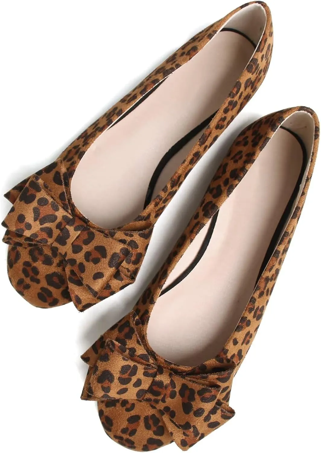 Dear Time Women's Casual Business Ballet Closed Round Toe Flats Slip On Soft Comfy Office Shoes Non Slip for Work Driving Loafers Shoes