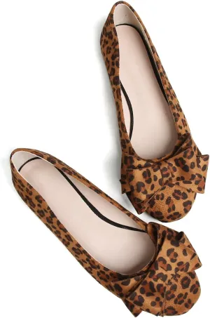 Dear Time Women's Casual Business Ballet Closed Round Toe Flats Slip On Soft Comfy Office Shoes Non Slip for Work Driving Loafers Shoes