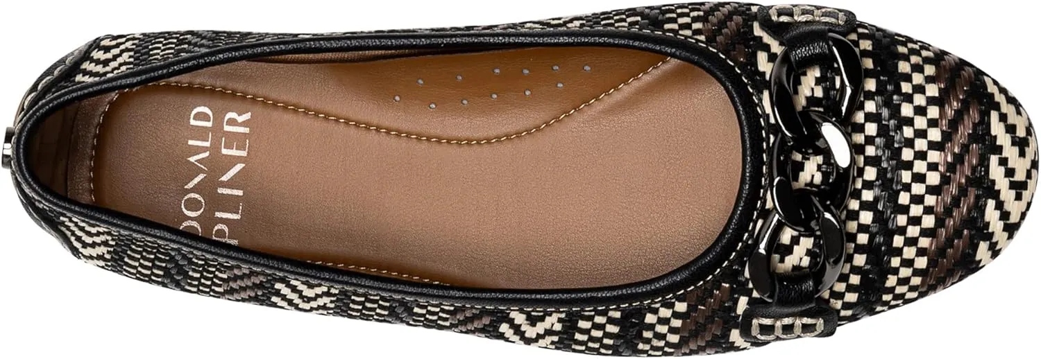 Donald Pliner Women's Raya Ballet, Luxury, Slip-On Shoes, Womens Flats, Comfortable & Stylish, Casual, Work, Ballet Flats