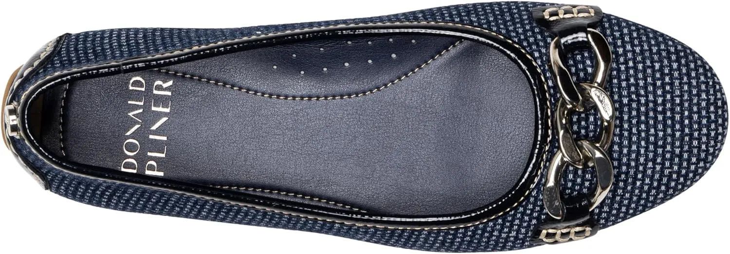 Donald Pliner Women's Raya Ballet, Luxury, Slip-On Shoes, Womens Flats, Comfortable & Stylish, Casual, Work, Ballet Flats
