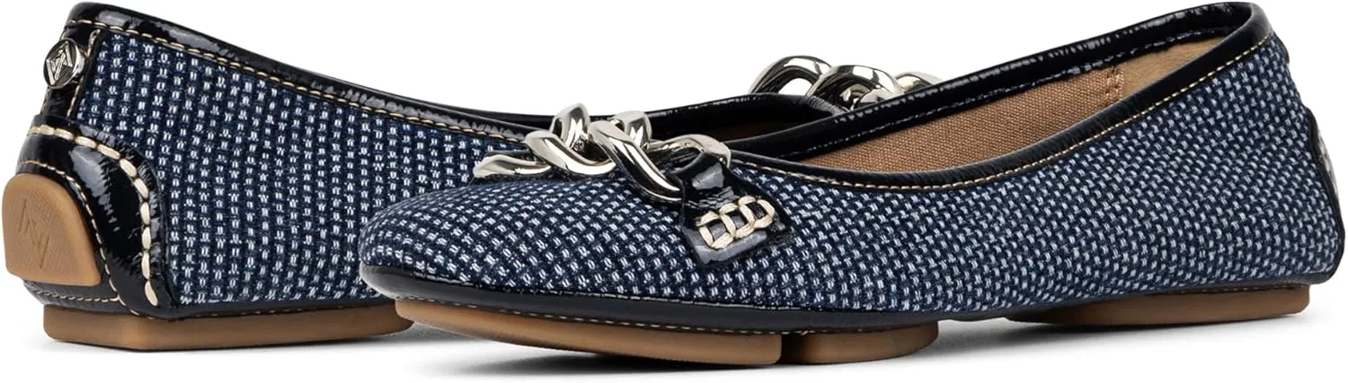 Donald Pliner Women's Raya Ballet, Luxury, Slip-On Shoes, Womens Flats, Comfortable & Stylish, Casual, Work, Ballet Flats