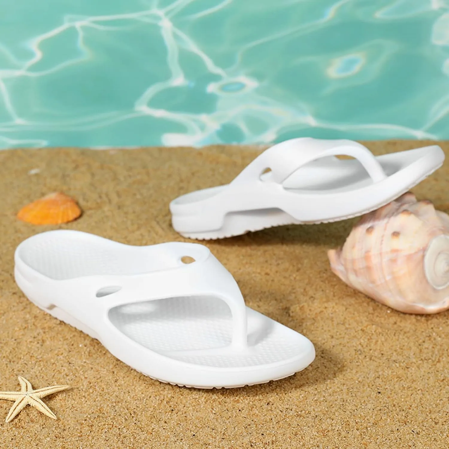Flip Flops Comfortable Summer Beach Thong Sandals Gold Sandals Comfort Beach Thong Sandals Indoor Outdoor
