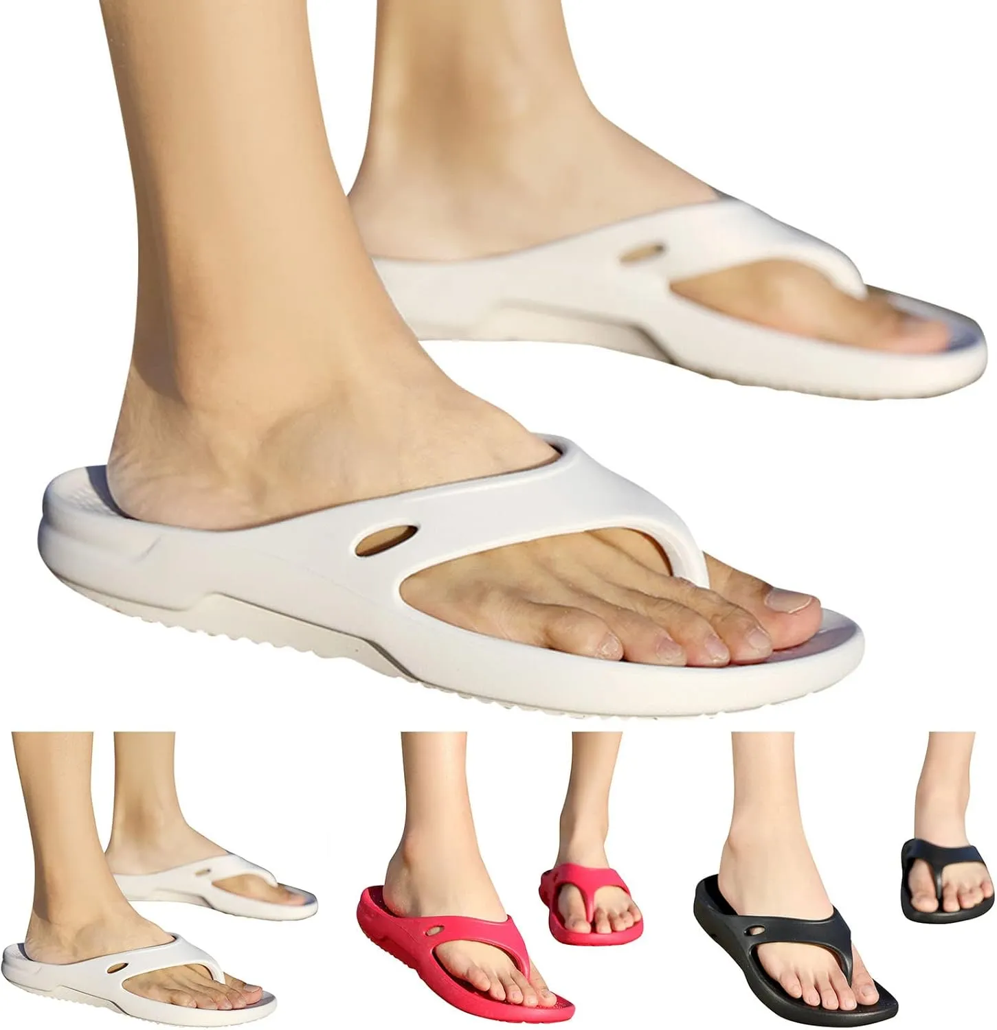 Flip Flops Comfortable Summer Beach Thong Sandals Gold Sandals Comfort Beach Thong Sandals Indoor Outdoor