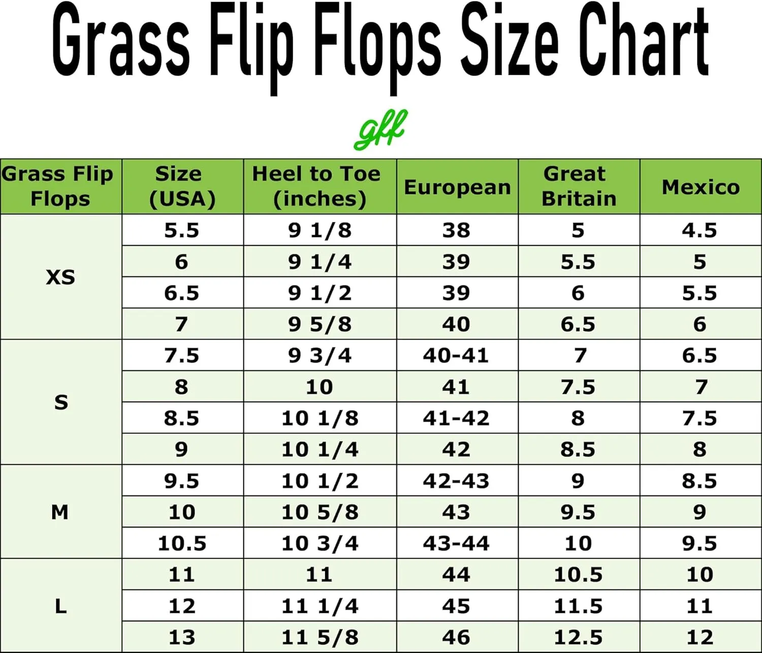 GFF Grass Flip Flops for Men/Women/Kids - XS/S/M/L Size Sandal - Camo/Black/Pink Color Slippers