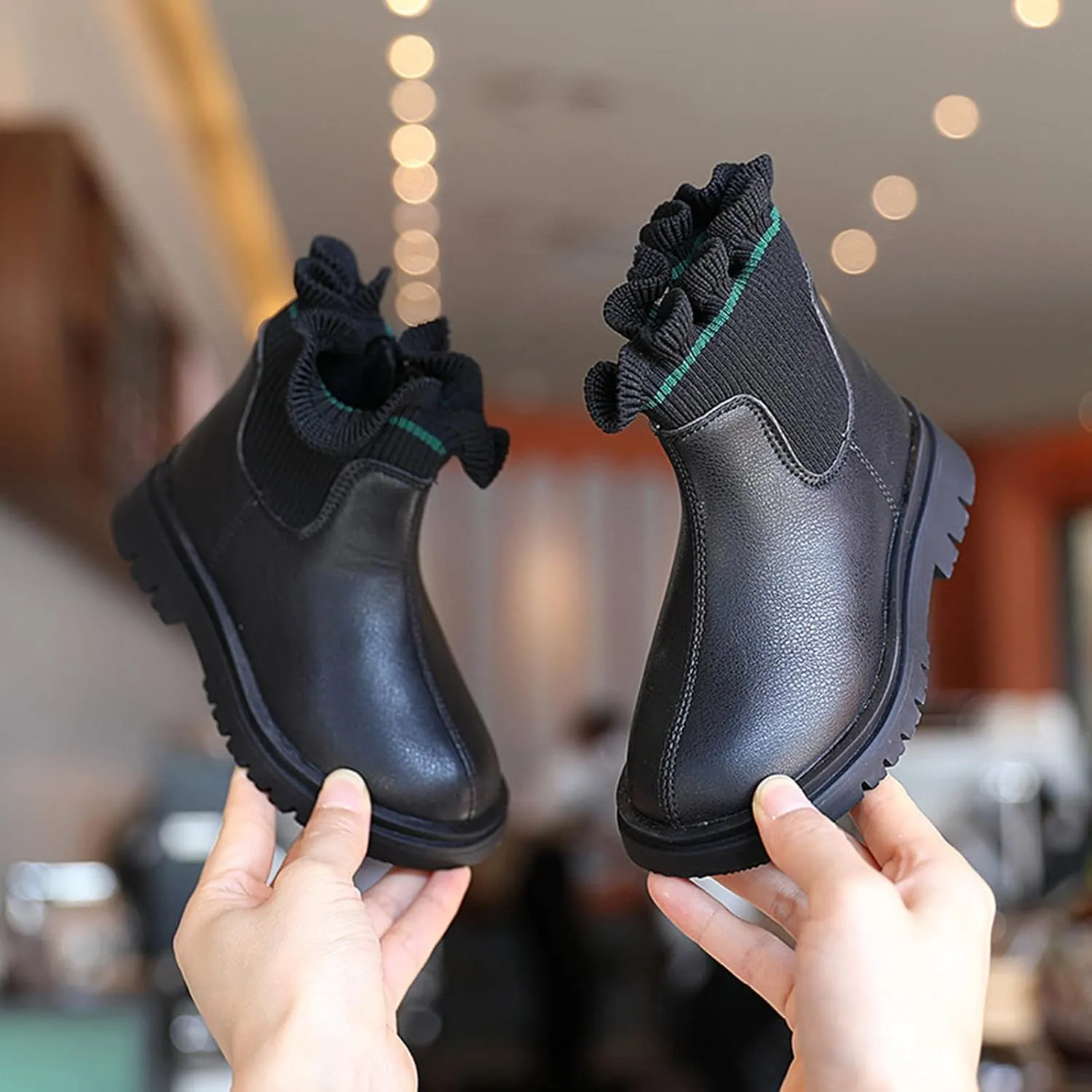Girls Ankle Boots Girls Shoes Solid Color Short Boots Shoes Fashion Non Slip Breathable Women Boots Outdoor Hiking Shoes