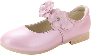 Girls Ballerina Flats Toddler Girls Dress Shoes Flower Girl Shoes Mary Jane Wedding Party Communion Shoes Flower