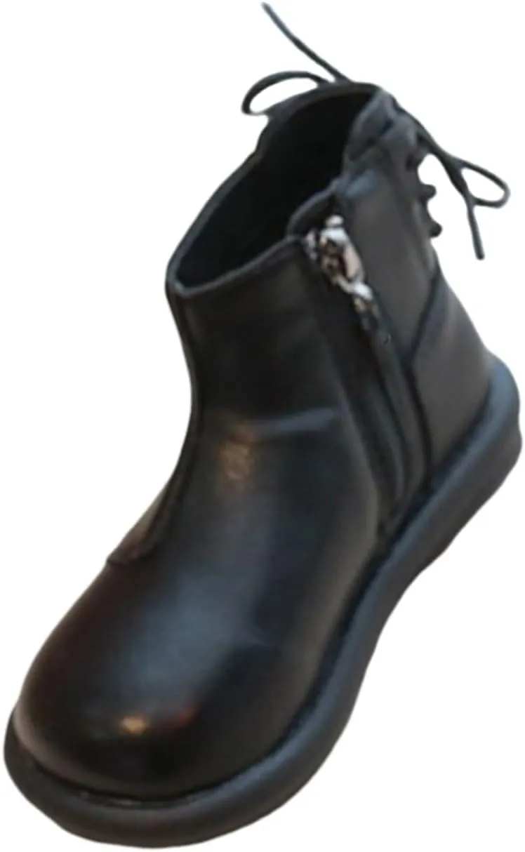 Girls Boots Ankle Boots Girls And Boys Children's Casual Shoes Mesh Soft Sole Breathable Sports Short Boots Round Toe