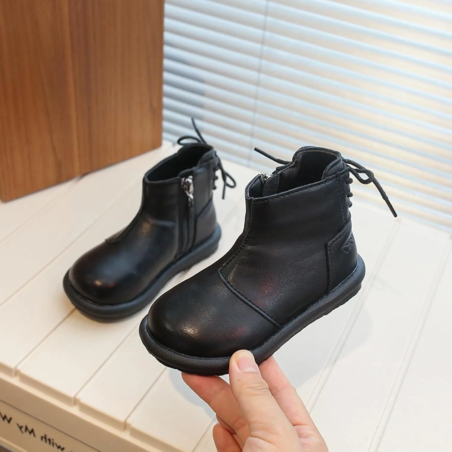 Girls Boots Ankle Boots Girls And Boys Children's Casual Shoes Mesh Soft Sole Breathable Sports Short Boots Round Toe