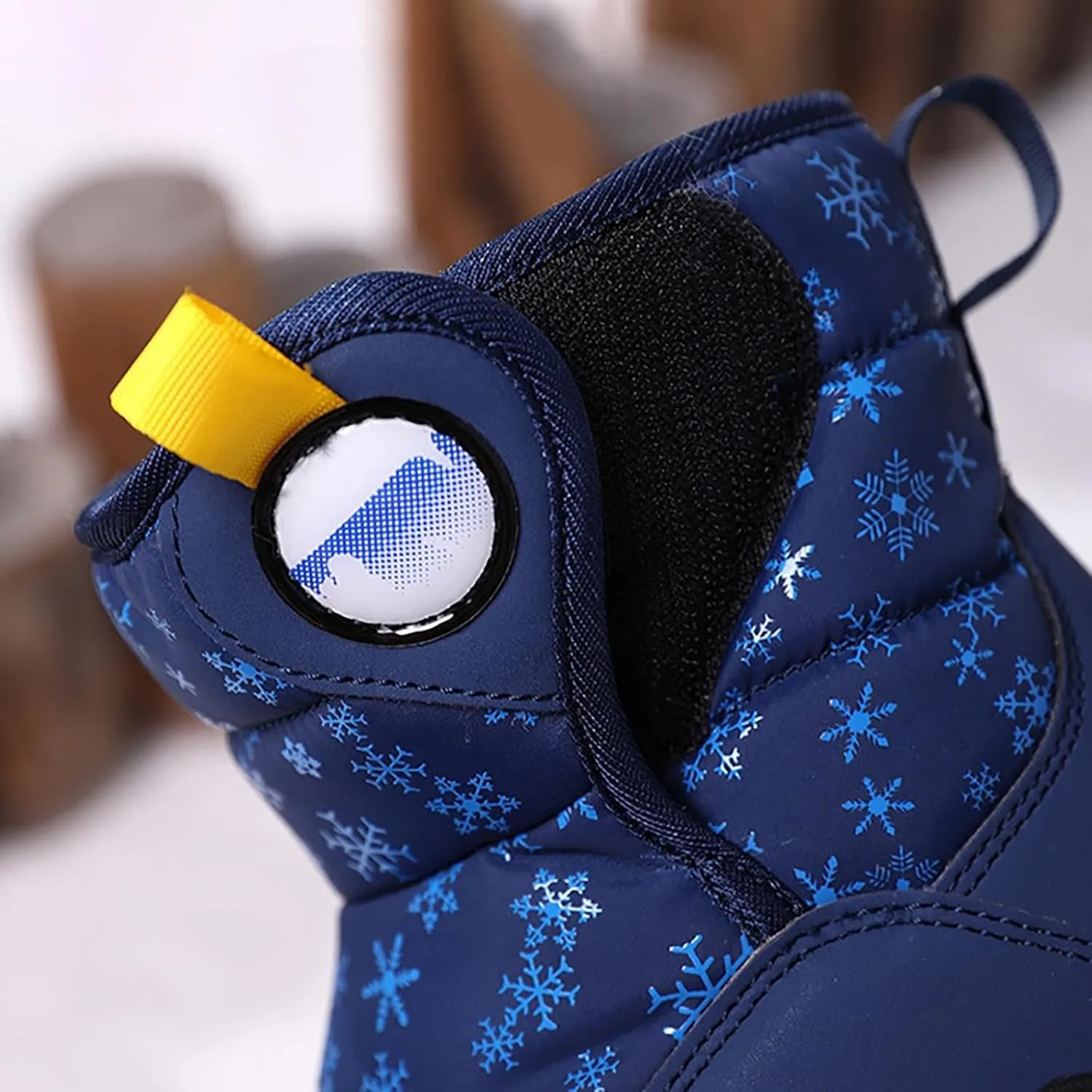 Girls Boys Snow Boots Outdoor Warm Comfortable Non Slip Mid Calf Padded Small Big Kids Winter Girls Knee High Snow Boots