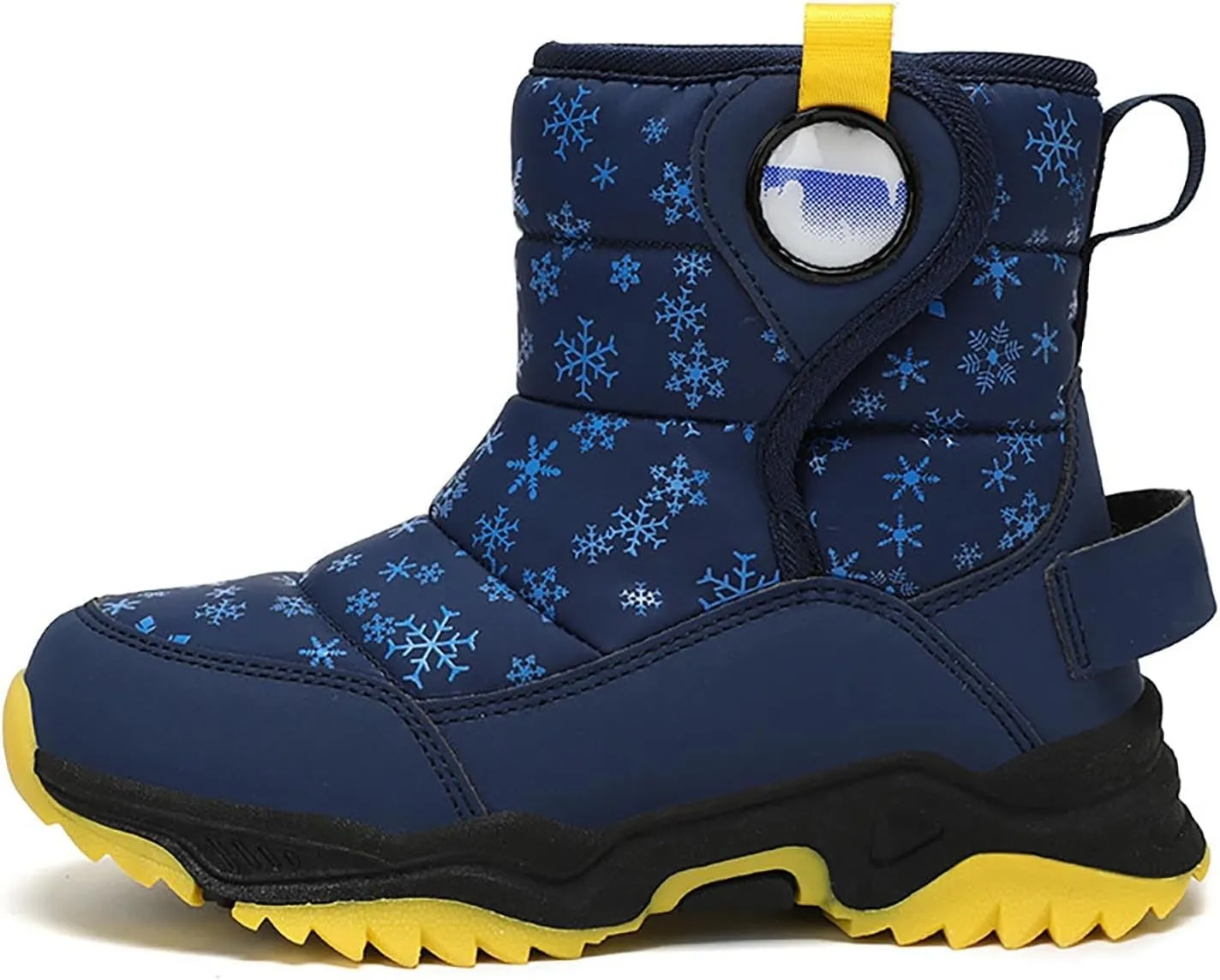 Girls Boys Snow Boots Outdoor Warm Comfortable Non Slip Mid Calf Padded Small Big Kids Winter Girls Knee High Snow Boots