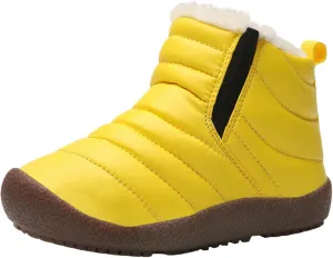 Girls' Boys' Snow Boots Winter Boots Cozy Fleece Snow Boots Warm Shoes Outdoor Short Booties Winter Snow Boot