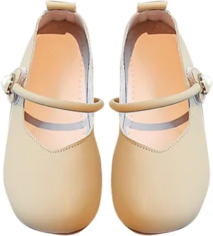 Girls Mary Jane Shoes Slip On Ballet Flats Ankle Strap Dress𝐲 Comfortable Dress Shoes for Wedding Party Prom