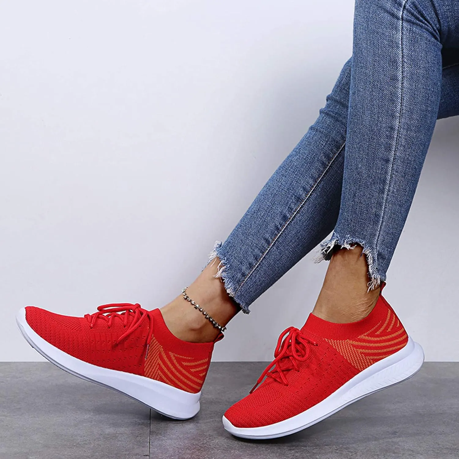 High Top Sneakers for Women Wide Width Walking Shoes for Women with Arch Support and Comfort Wide Nurses Tennis Shoes for Women Comfortable Non Slip All Black Womens Running Shoes Slip On Sneakers