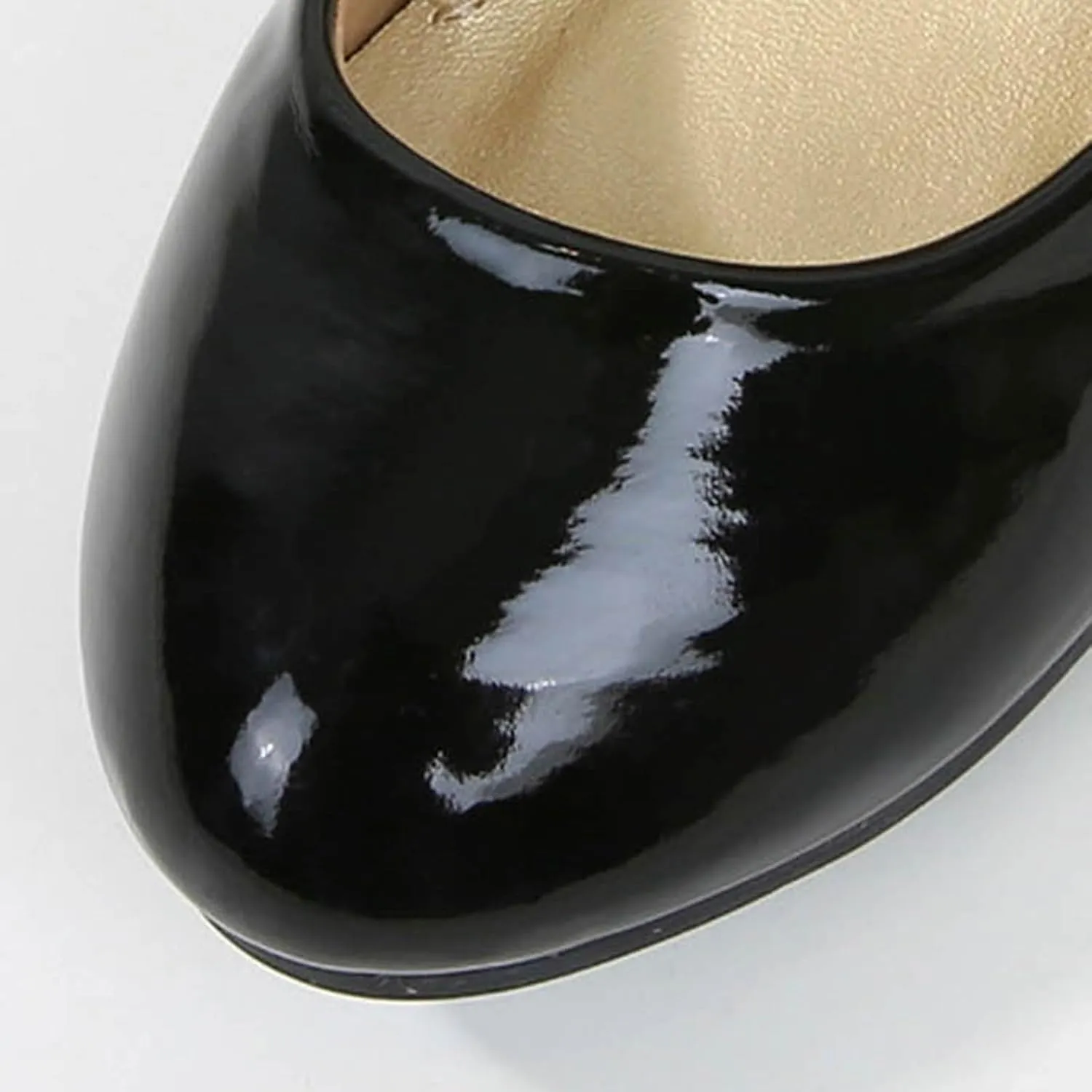 IWIHMIV Little Girls Mary Jane Shoes with Low Heel Comfortable Princess Dress Shoes for Wedding School Party