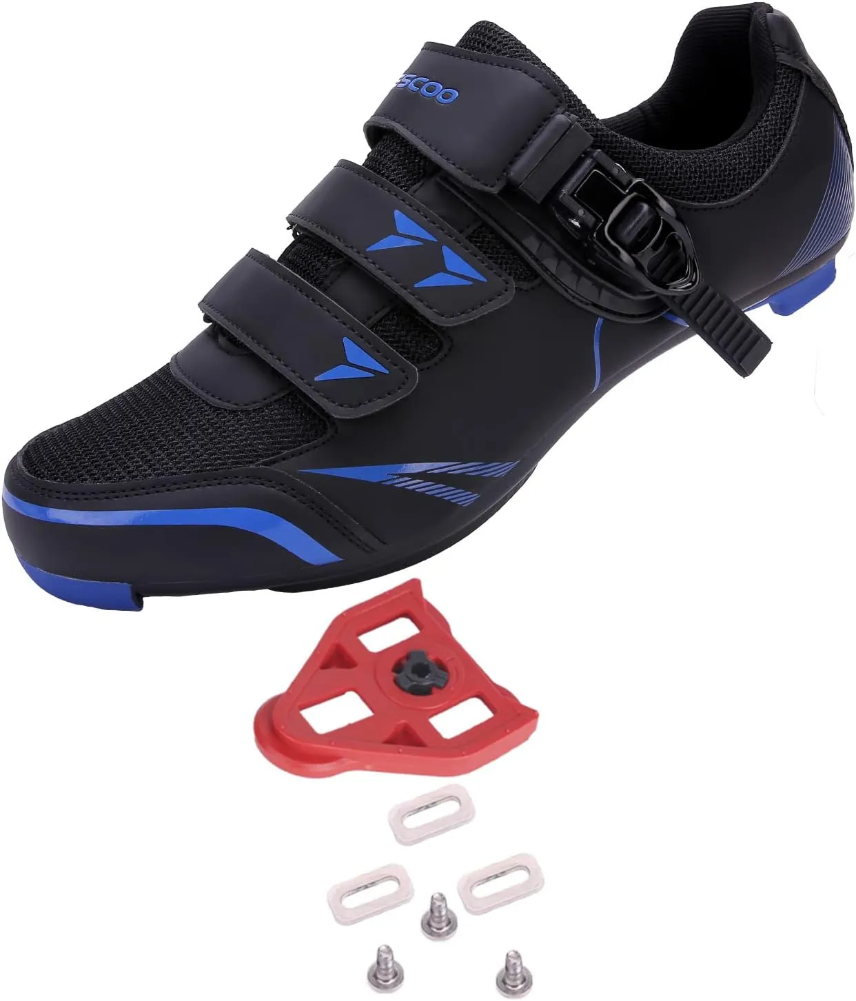 KESCOO Mens Womens Cycling Shoes Compatible with Peloton Bike Shoes and Delta Cleats Pre-Installed, Clip in Road Bike Riding Racing Biking Shoes Perfect for Indoor Outdoor