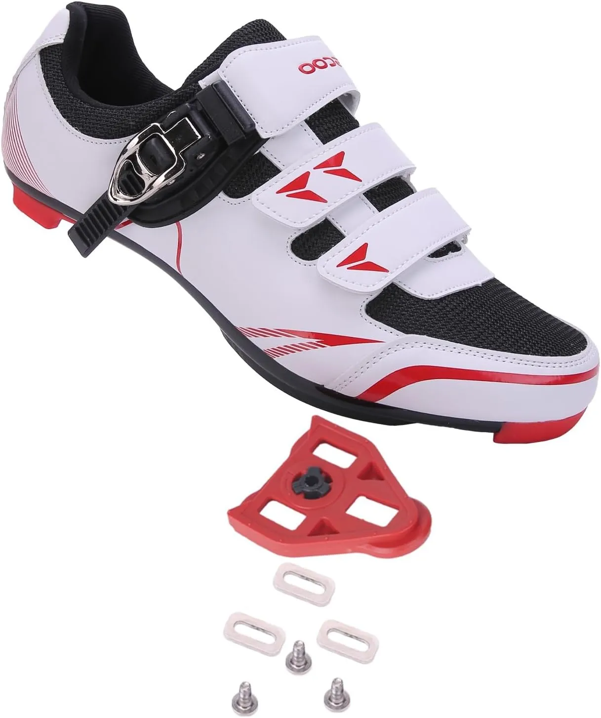KESCOO Mens Womens Cycling Shoes Compatible with Peloton Bike Shoes and Delta Cleats Pre-Installed, Clip in Road Bike Riding Racing Biking Shoes Perfect for Indoor Outdoor