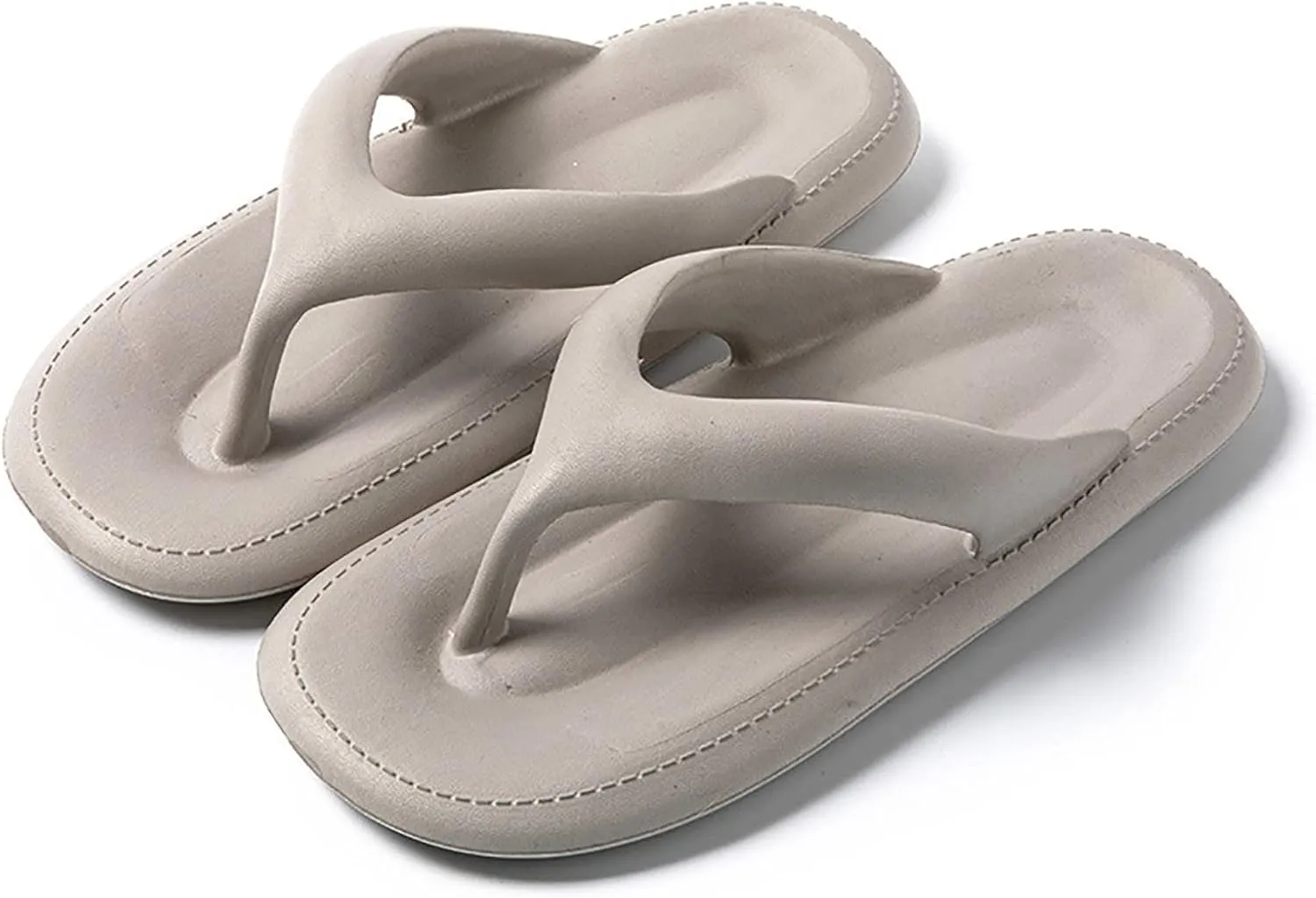 Men Flip Flops Summer New Pattern Indoor and Outdoor Fashionable Practical Beach Shoes Solid Color Flip Flop Mens 11