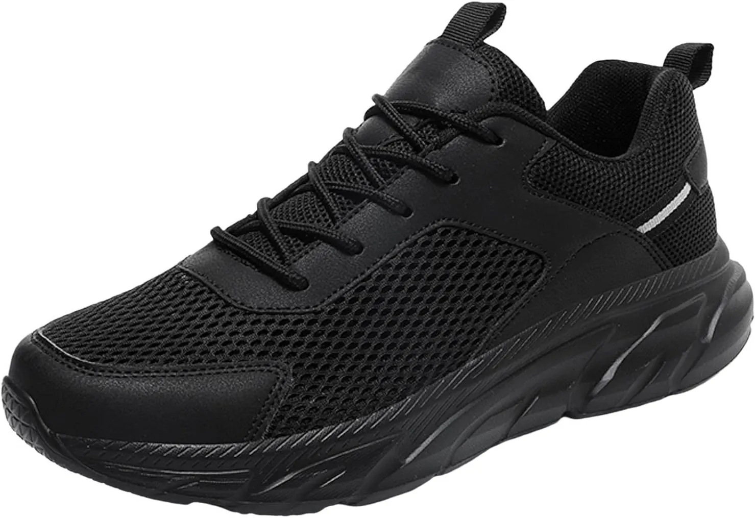 Men Sports Shoes Fashionable and Simple Solid Color New Pattern Summer Mesh Breathable and Mens Sneaker Boot Hiking