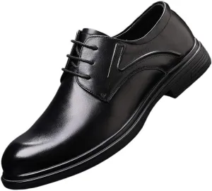 Men's Dress Shoes Fashion Comfort Business Derby Shoes Mens Classic Lace-up Formal Oxfords Shoes