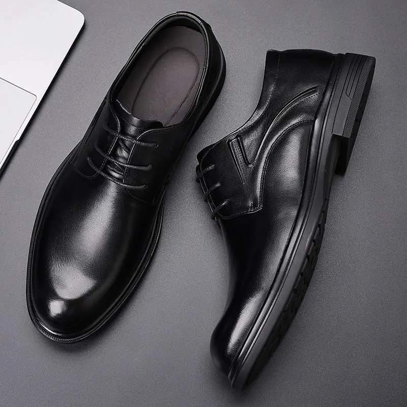Men's Dress Shoes Fashion Comfort Business Derby Shoes Mens Classic Lace-up Formal Oxfords Shoes