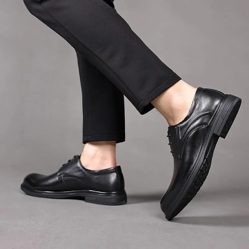 Men's Dress Shoes Fashion Comfort Business Derby Shoes Mens Classic Lace-up Formal Oxfords Shoes
