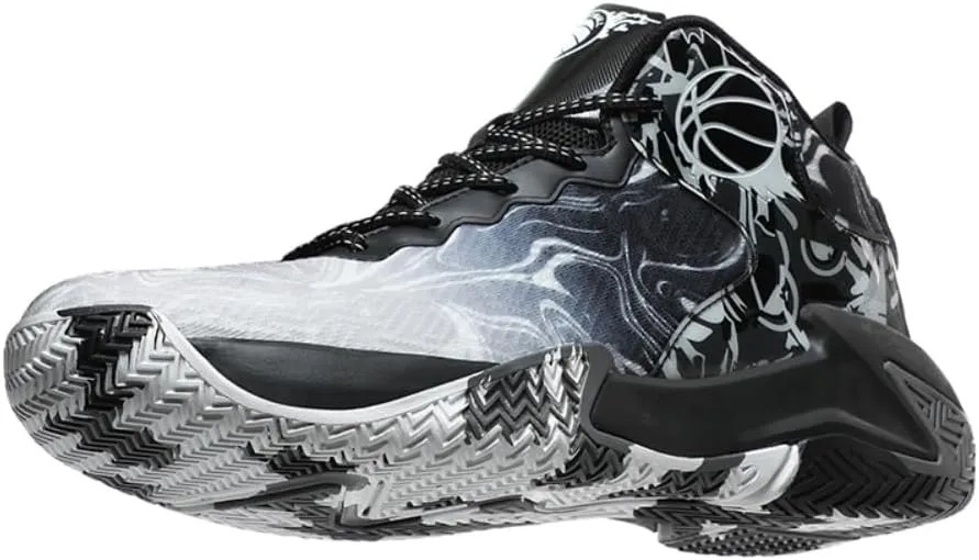 Men's High-Top Basketball Sneakers - Lightweight Athletic Sneakers for Volleyball, Streetball & Fitness Training Non-Slip Breathable Sport Shoe for Men Women​