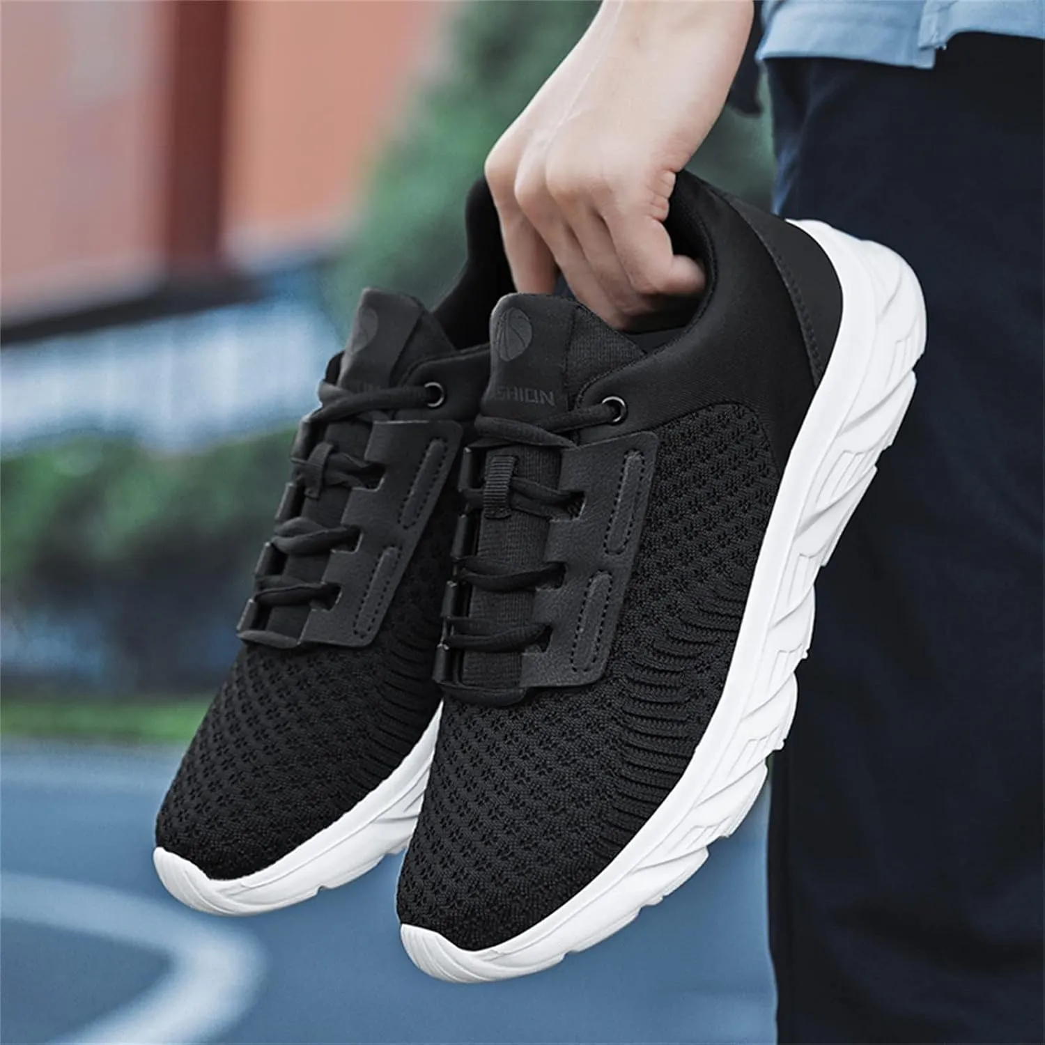 Men's Sneakers Men's Fashion Sneakers Slip on Shoe for Men Tennis Shoe for Men Sport Athletic Gym Sneaker
