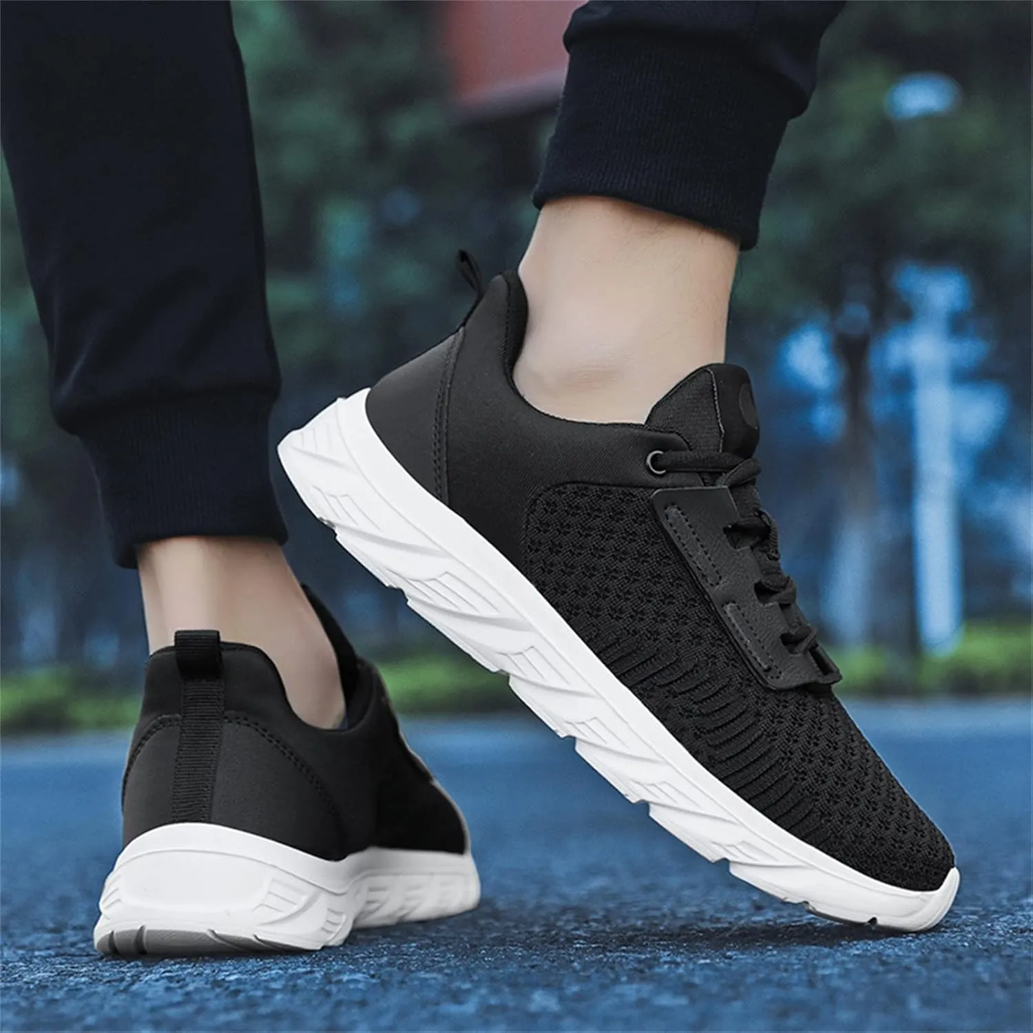 Men's Sneakers Men's Fashion Sneakers Slip on Shoe for Men Tennis Shoe for Men Sport Athletic Gym Sneaker