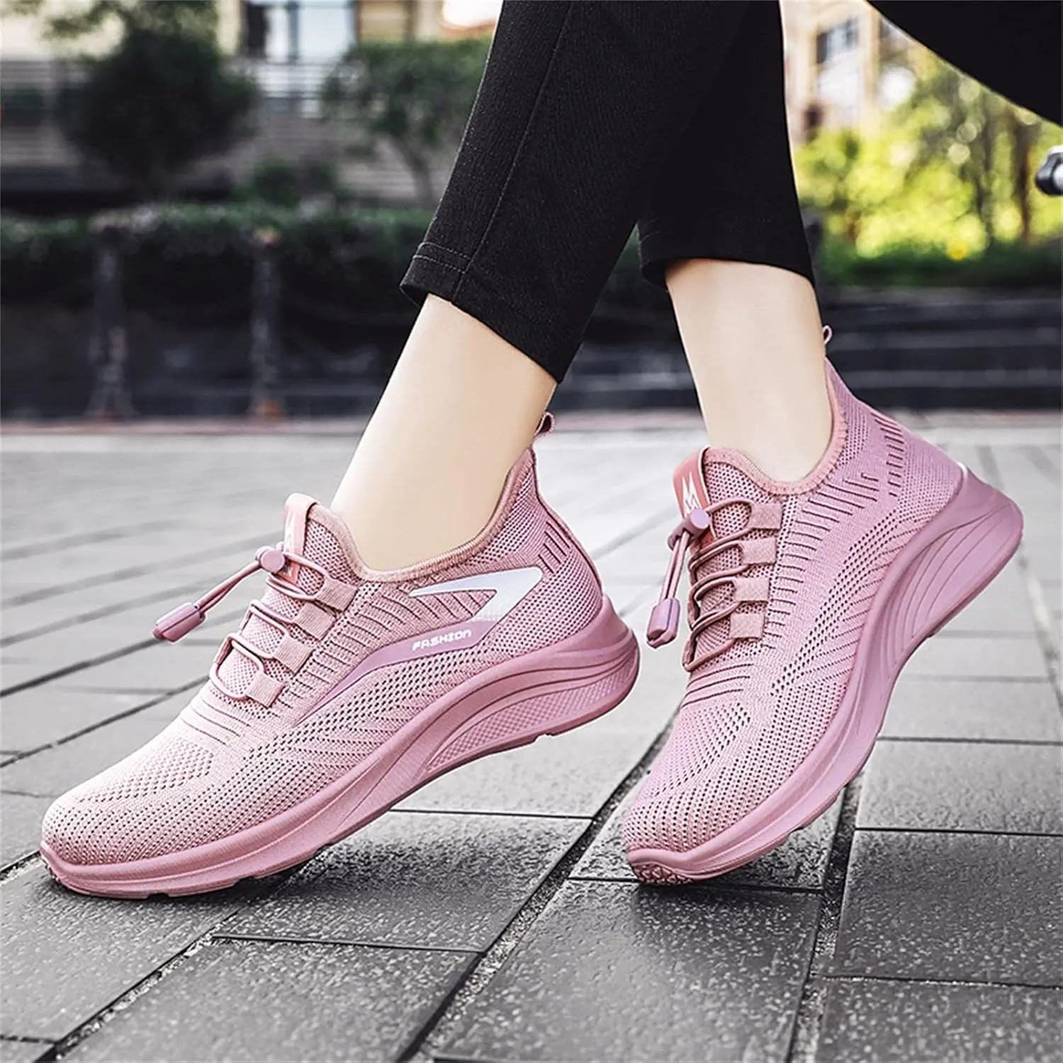 Orthopedic Shoes for Women Running Walking Fashion Strappy Volleyball Shoe Canvas Mesh Knit Low Top Casual Shoes