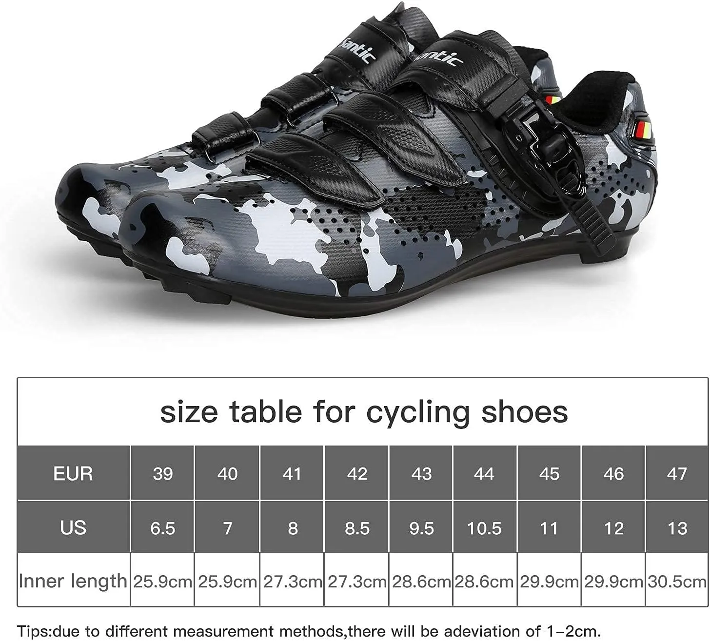 Santic Unisex Cycling Shoes Indoor Road Bike Shoes Riding Shoes for Men and Women