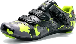 Santic Unisex Cycling Shoes Indoor Road Bike Shoes Riding Shoes for Men and Women