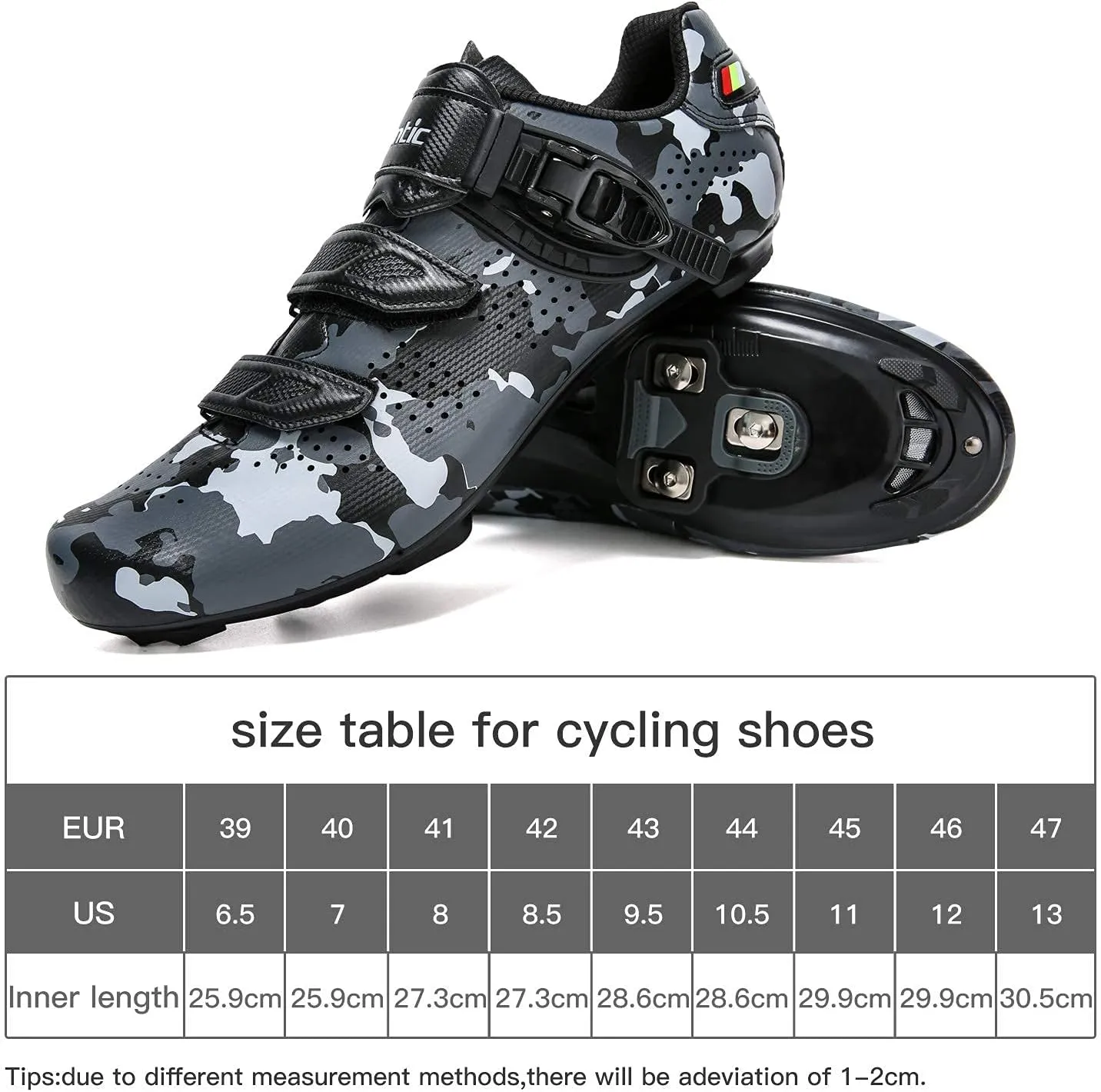 Santic Unisex Cycling Shoes Indoor Road Bike Shoes Riding Shoes for Men and Women