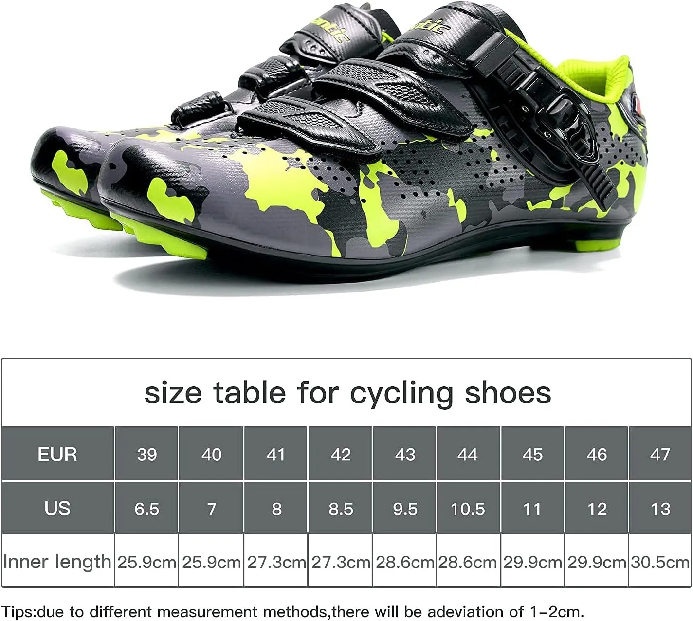 Santic Unisex Cycling Shoes Indoor Road Bike Shoes Riding Shoes for Men and Women