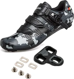 Santic Unisex Cycling Shoes Indoor Road Bike Shoes Riding Shoes for Men and Women
