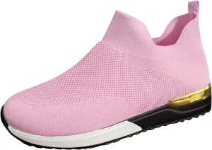 SBGMoSJ Chunky Sneakers for Women Trendy Zapato Antiderrapante para Mujer Casual Shoes for Women 2023 Trendy White Sneakers Slip Ons for Women Platform Zapatos para Embarazadas Comodos
