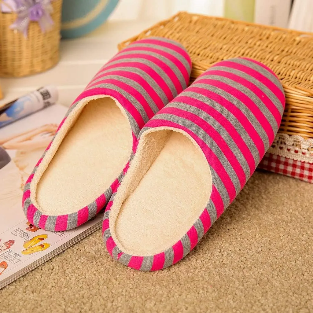 Slippers for Women House Shoes Fuzzy Memory Foam Comfortable Bedroom Slippers Winter Warm Soft Indoor Slippers